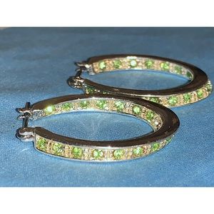 Silver Hoop Earrings